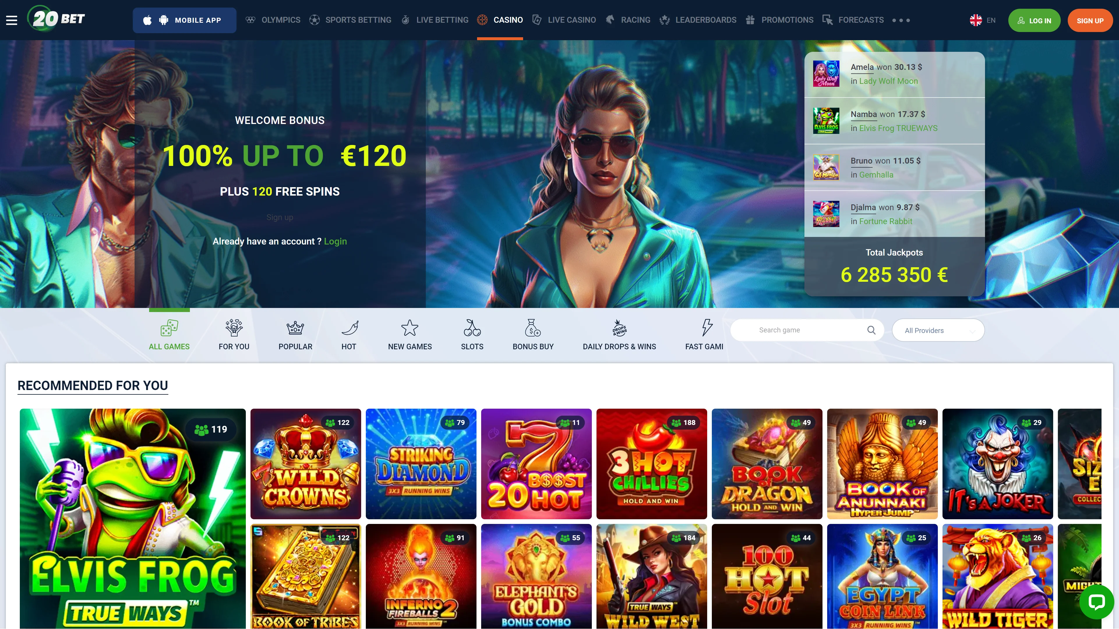 20Bet Casino